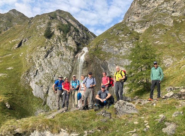 Zillertaler Bergführer mit unseren Gästen