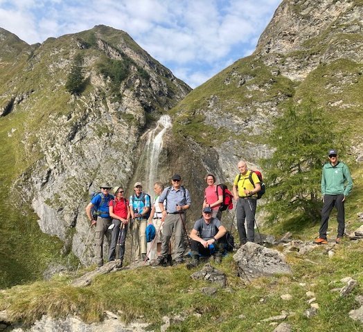 Zillertaler Bergführer mit unseren Gästen