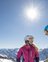 Skifahrer Skigebiet Zillertal 3000