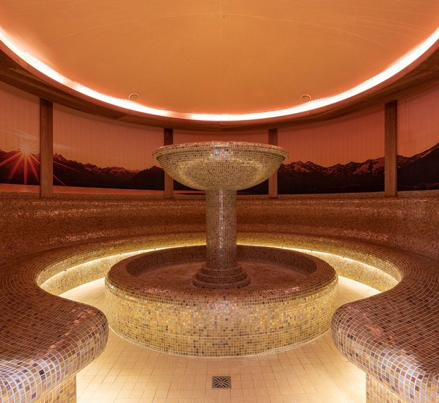 Innenansicht Dampfbad