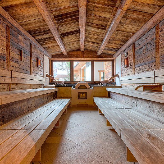 Sauna im Vitalis Spa