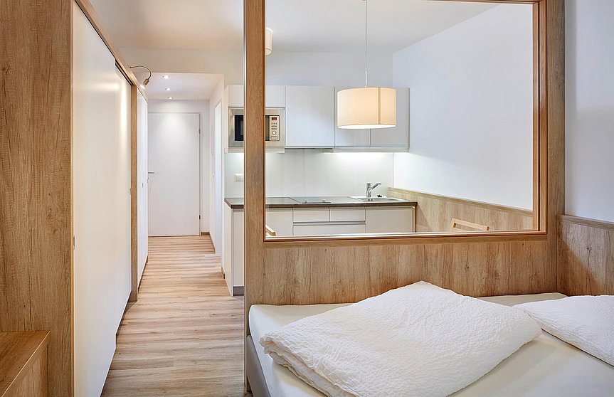 Küche im Mitarbeiterhaus