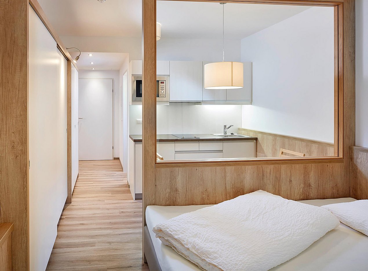 Küche im Mitarbeiterhaus