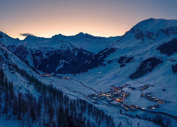 Sonnenuntergang Hintertux Sonnenuntergang Hintertux
