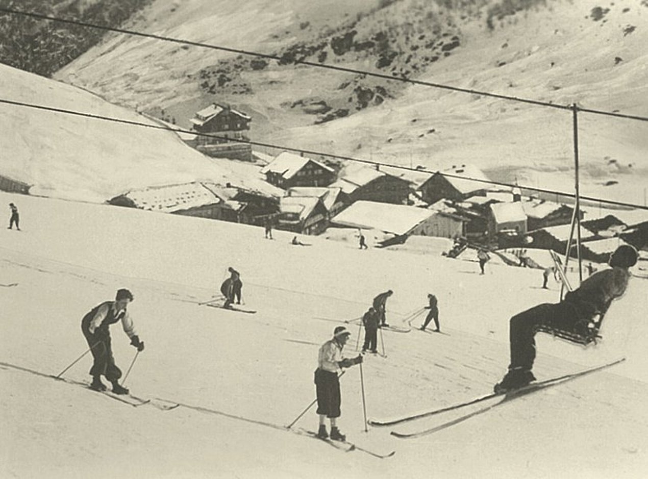 Skifahren in Hintertux anno dazumal