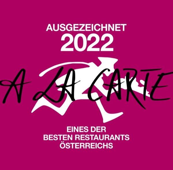 A la carte Auszeichnung
