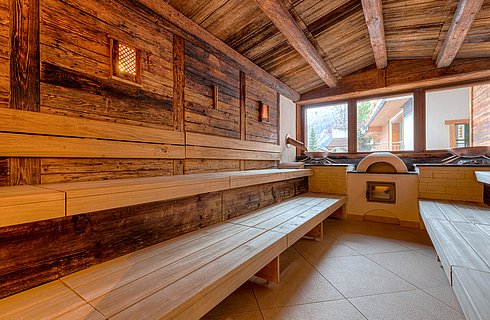Die Wilderersauna im Vitalis SPA