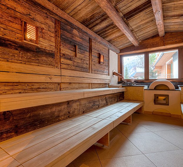 Die Wilderersauna im Vitalis SPA