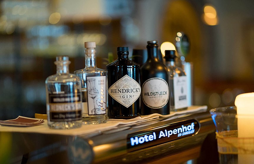 Verschiedene Spirituosen