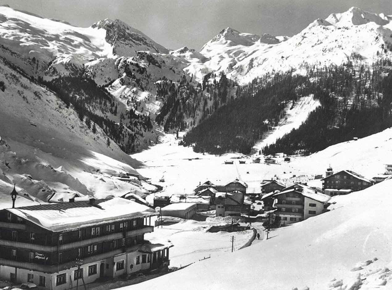 Winter im Alpenhof anno dazumal