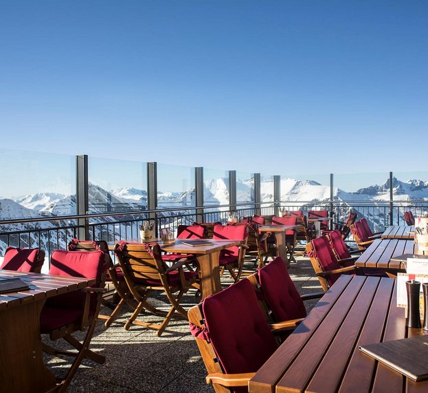 Sonnenterrasse Spannagelhaus