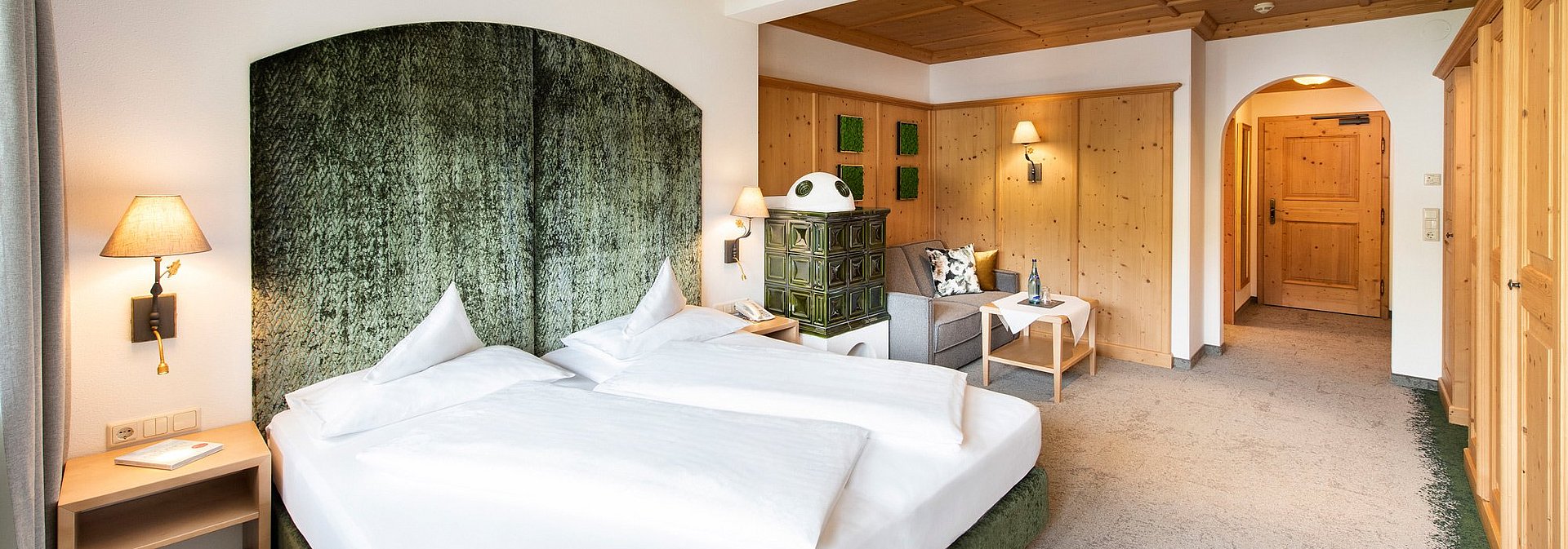 Suite Enzian Bett