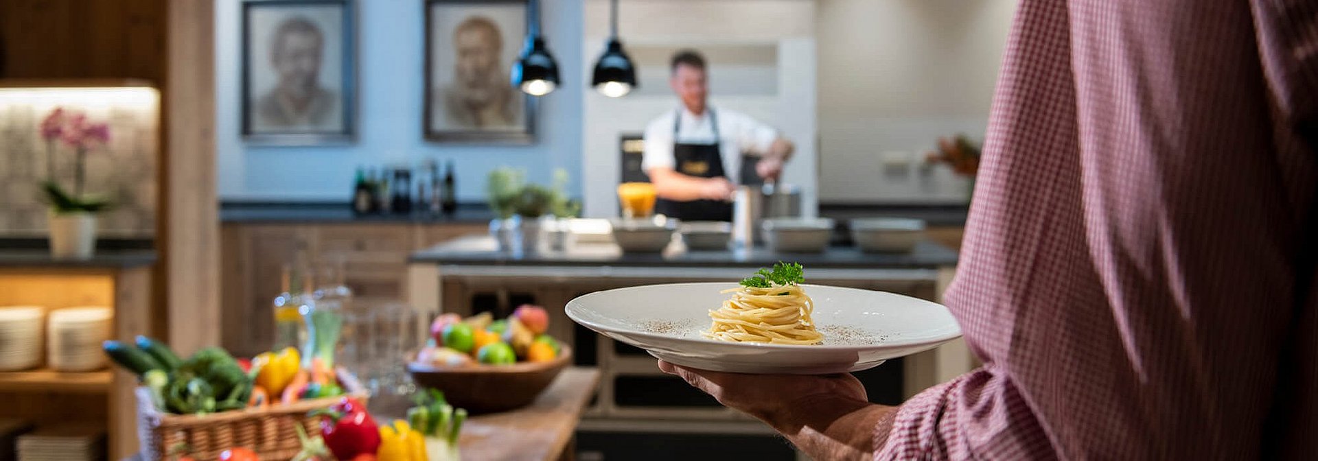 Essen wird serviert