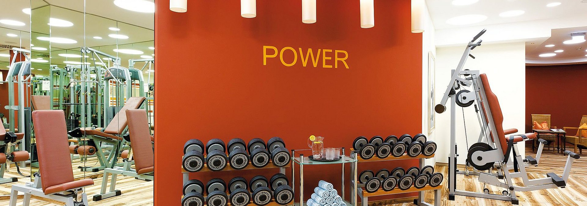 Fitnessraum Geräte Gewichte