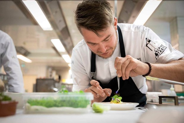 Küchenchef Maximilian Stock