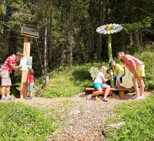 Familie in den Tuxwelten