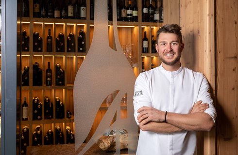 Küchenchef Maximilian Stock