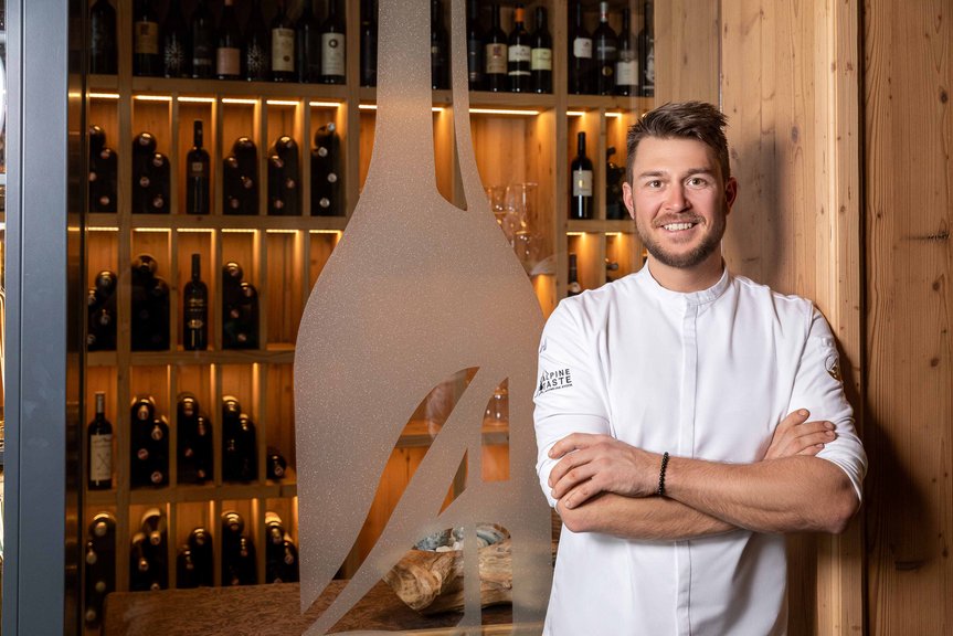 Küchenchef Maximilian Stock