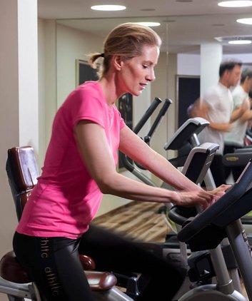 Fitnessraum im Alpenhof